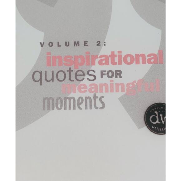 Designing With Scrapbooking Quote Unquote Volume 1 2 & 3 Lyrical Inspirational - Picture 5 of 10